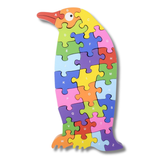 Wooden Penguin Letter Puzzle Kids Toy In Bulk
